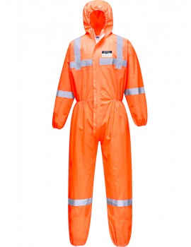 Portwest ST36 - VisTex SMS Coverall Type 5/6 - Case of 50 Disposable Items